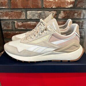 Reebok Classic Leather Legacy AZ MENS SIZE 11 (Modern Beige/Alabaster/Chalk)